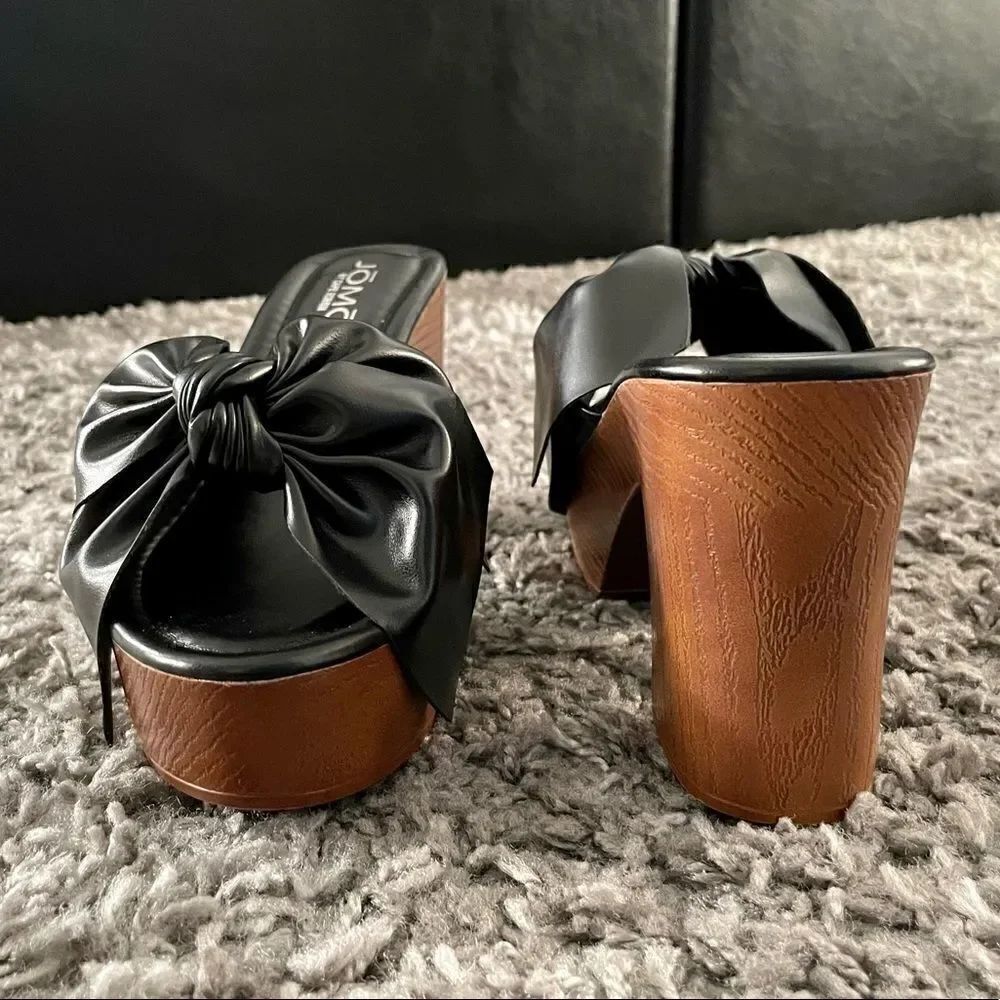 NIB Platform Bow Heels - Picture 9 of 12